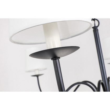 Elegant Chandelier - Black (LD6103D37BK)