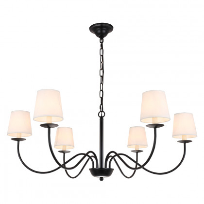 Elegant Chandelier - Black (LD6103D37BK)