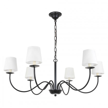 Elegant Chandelier - Black (LD6103D37BK)
