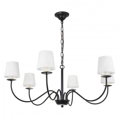 Elegant Chandelier - Black (LD6103D37BK)
