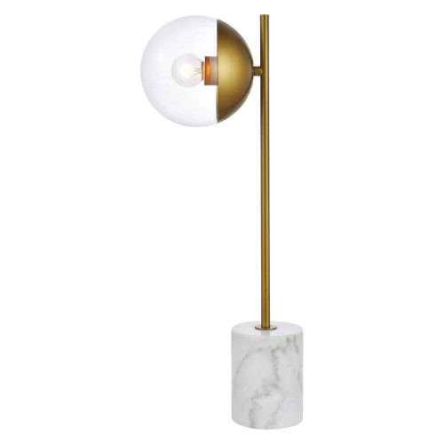 Elegant LED Table Lamp - Brass (LD6109BR)