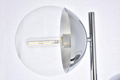 Elegant™ LD6113C LED Floor Lamp - Chrome