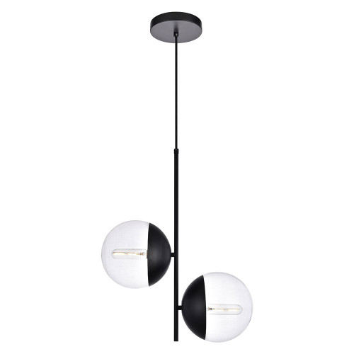 Elegant Pendant Light - Black (LD6117BK)