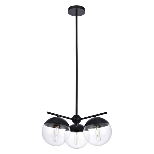 Elegant Pendant Light - Black (LD6129BK)