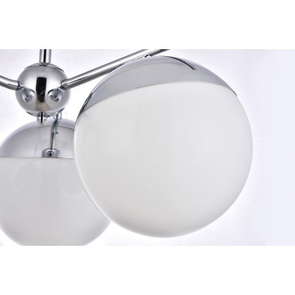 Elegant Pendant Light - Chrome/Glass Matte (LD6130C)