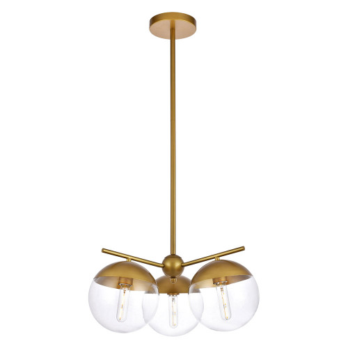 Elegant Pendant Light - Brass (LD6133BR)
