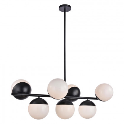 Elegant Pendant Light - Black/Glass Matte (LD6134BK)
