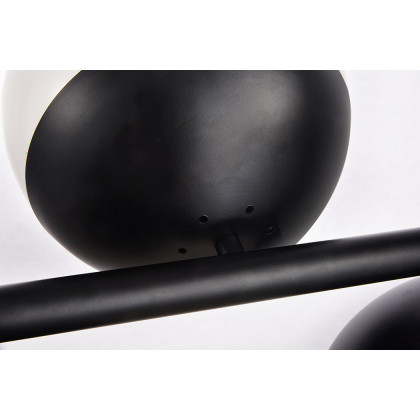Elegant Pendant Light - Black/Glass Matte (LD6134BK)