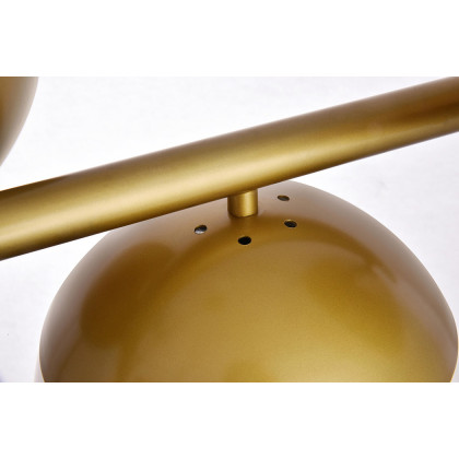 Elegant Pendant Light - Brass/Glass Matte (LD6138BR)