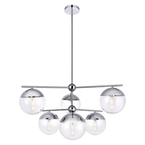 Elegant Pendant Light - Chrome (LD6143C)
