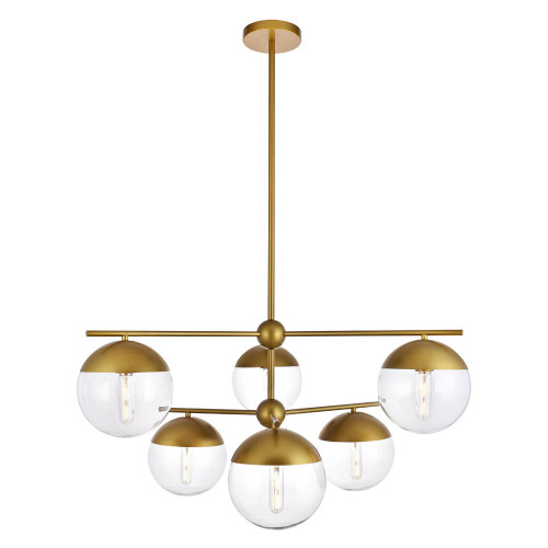 Elegant Pendant Light - Brass (LD6145BR)