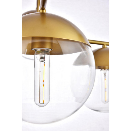 Elegant Pendant Light - Brass (LD6145BR)