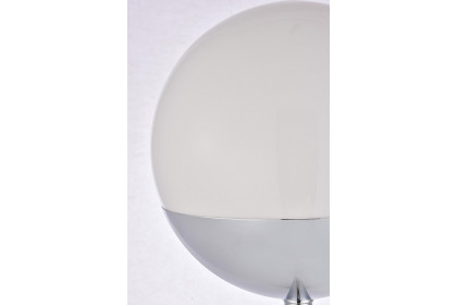 Elegant™ LD6148C LED Floor Lamp - Chrome/Glass Matte