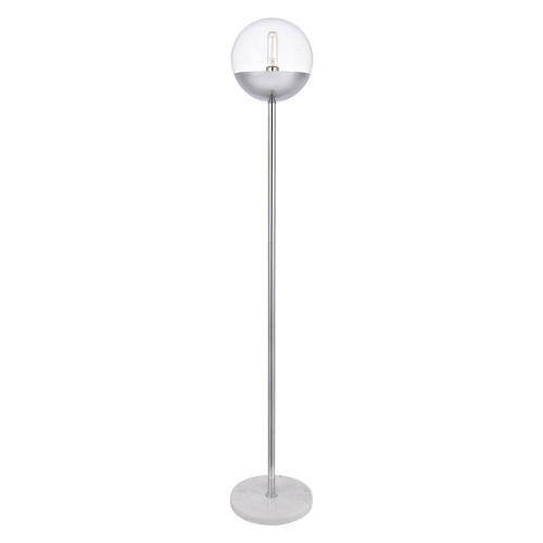 Elegant LED Floor Lamp - Chrome (LD6149C)