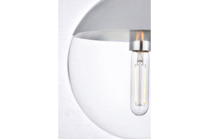 Elegant™ LD6149C LED Floor Lamp - Chrome