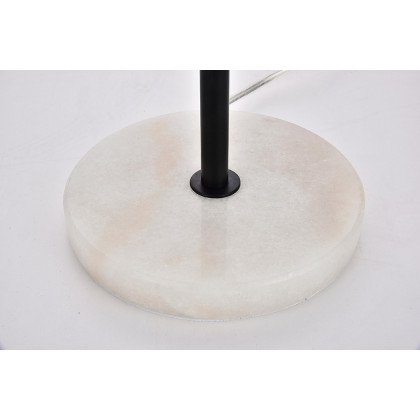 Elegant LED Table Lamp - Black/Glass Matte (LD6152BK)