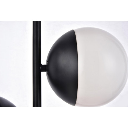 Elegant LED Table Lamp - Black/Glass Matte (LD6152BK)