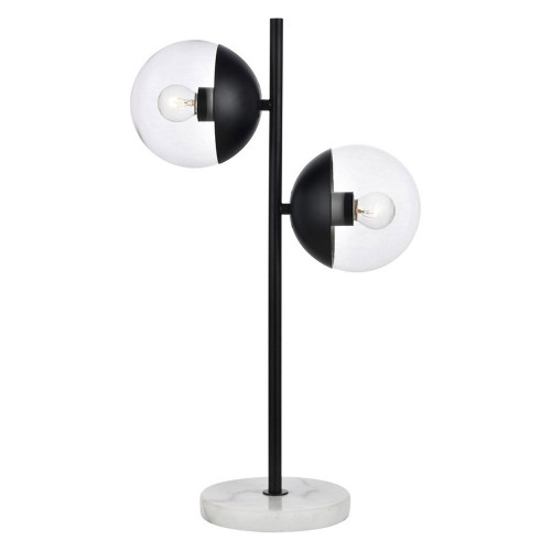 Elegant LED Table Lamp - Black (LD6153BK)