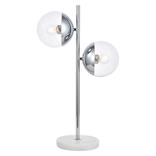 Elegant LED Table Lamp - Chrome (LD6155C)