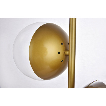 Elegant LED Table Lamp - Brass (LD6157BR)