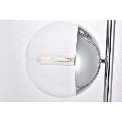 Elegant LED Floor Lamp - Chrome (LD6161C)