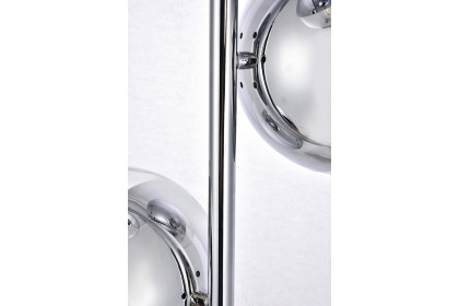 Elegant™ LD6161C LED Floor Lamp - Chrome