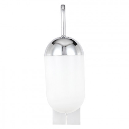 Elegant Wall Sconce - Chrome/Matte Glass (LD6177C)