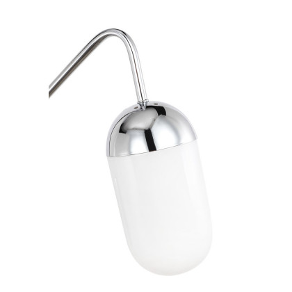 Elegant Wall Sconce - Chrome/Matte Glass (LD6177C)