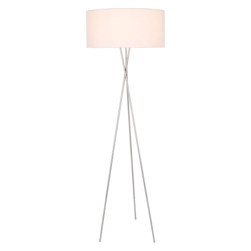 Elegant LED Floor Lamp - Silver (LD6190S)