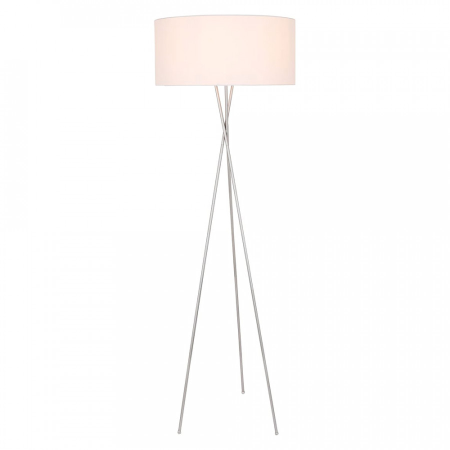 Elegant LED Floor Lamp - Silver (LD6190S)