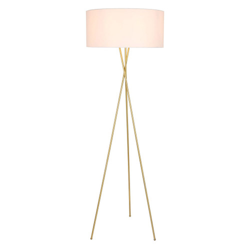 Elegant LED Floor Lamp - Brass (LD6191BR)