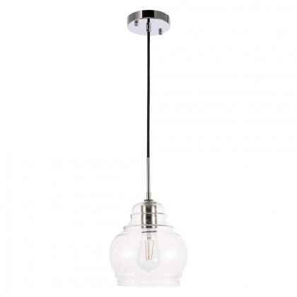 Elegant Pendant Light - Chrome, L 8" (LD6199C)