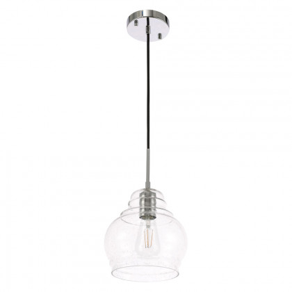 Elegant Pendant Light - Chrome, L 8" (LD6199C)