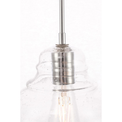 Elegant Pendant Light - Chrome, L 8" (LD6199C)