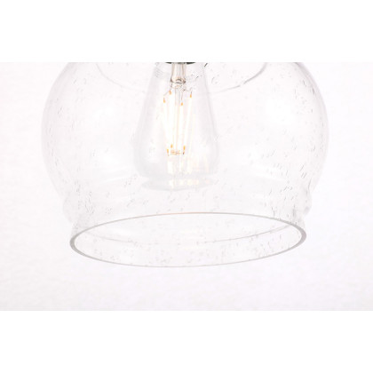 Elegant Pendant Light - Brass, L 8" (LD6200BR)