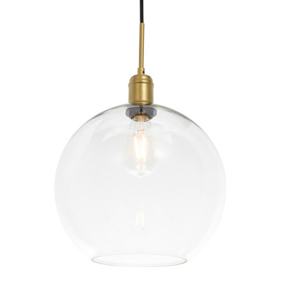 Elegant Pendant Light - Brass, L 12.5" (LD6209BR)