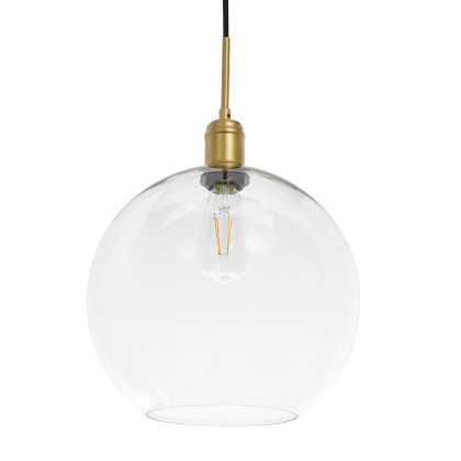 Elegant Pendant Light - Brass, L 12.5" (LD6209BR)