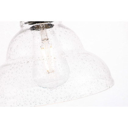Elegant Pendant Light - Chrome, L 8.5" (LD6217C)