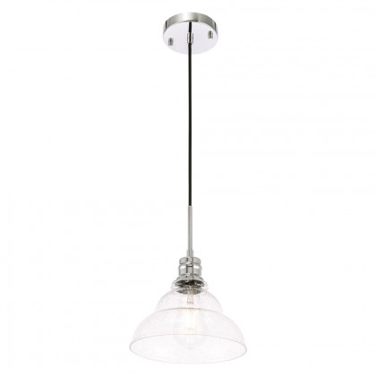 Elegant Pendant Light - Chrome, L 8.5" (LD6217C)