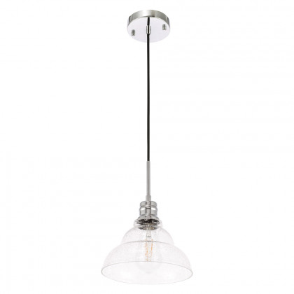 Elegant Pendant Light - Chrome, L 8.5" (LD6217C)