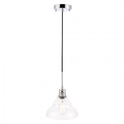 Elegant Pendant Light - Chrome, L 8.5" (LD6217C)
