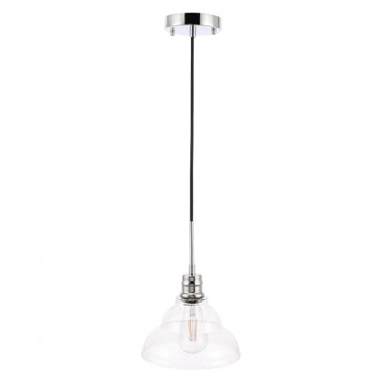 Elegant Pendant Light - Chrome, L 8.5" (LD6217C)
