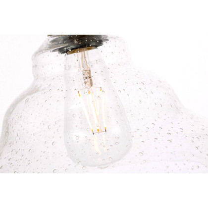 Elegant Pendant Light - Brass, L 11" (LD6221BR)