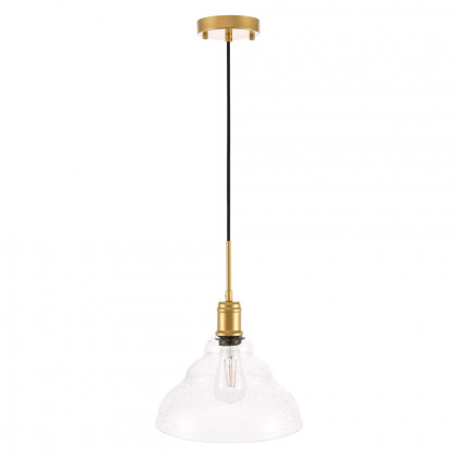 Elegant Pendant Light - Brass, L 11" (LD6221BR)