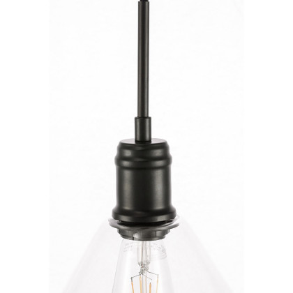 Elegant Pendant Light - Black, L 13.75" (LD6228BK)