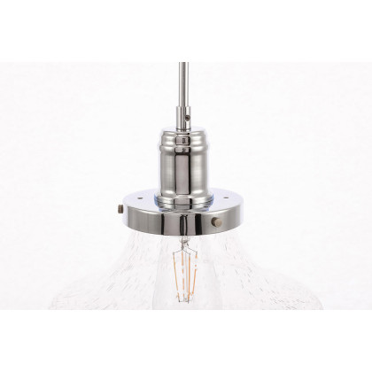 Elegant Pendant Light - Chrome, L 8" (LD6253C)