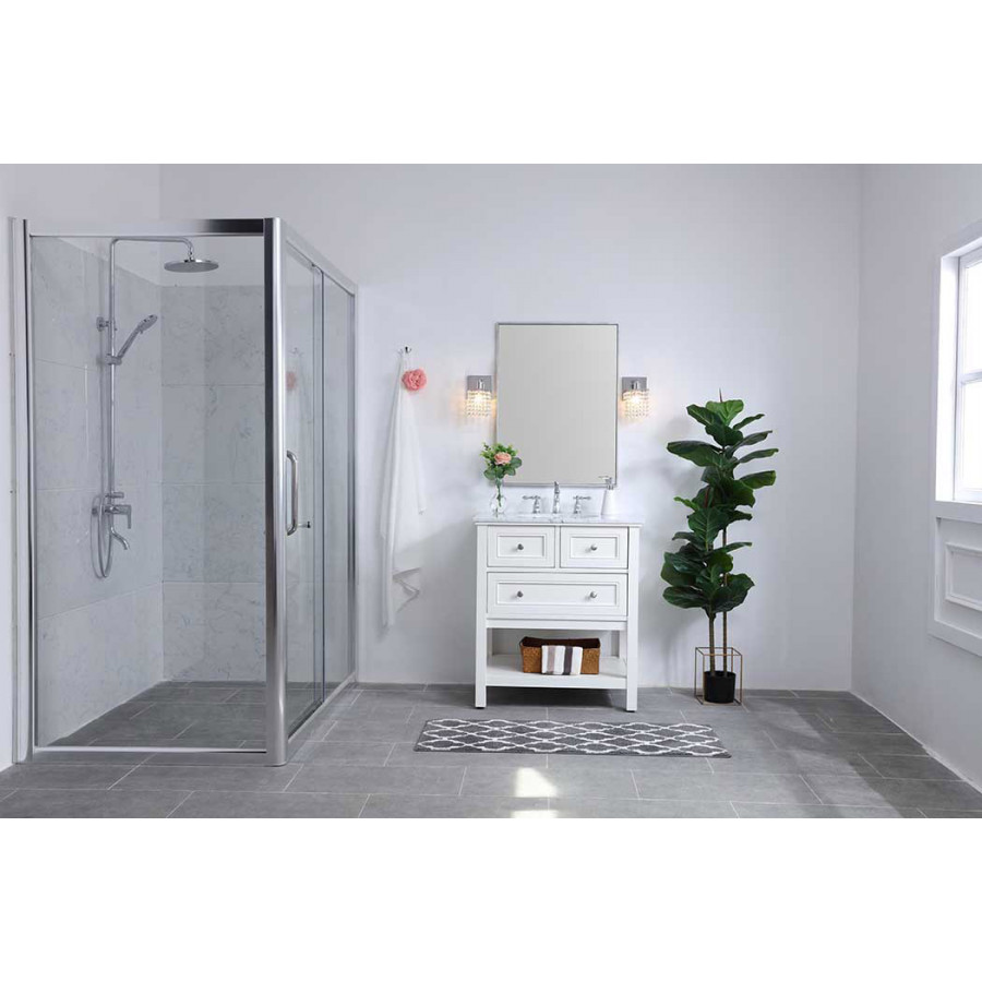 Elegant Wall Sconce - Chrome (LD7007C)