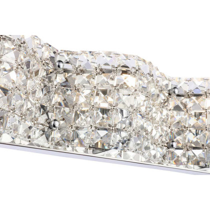 Elegant Wall Sconce - Chrome, L 26.8" (LD7017C)