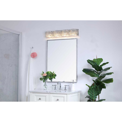 Elegant Wall Sconce - Chrome, L 26.8" (LD7017C)