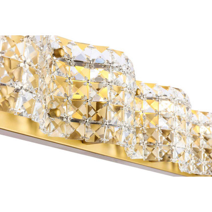 Elegant Wall Sconce - Brass, L 26.8" (LD7018BR)